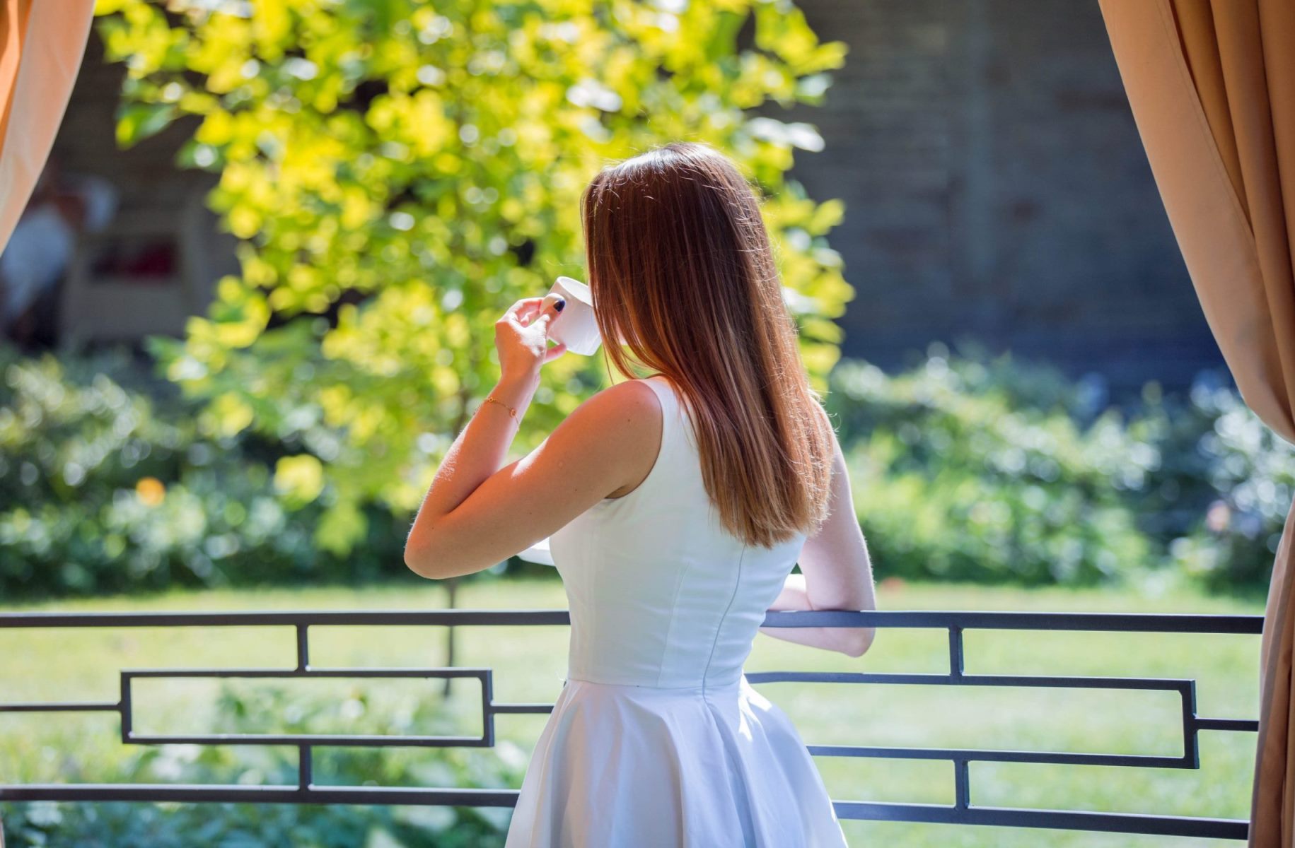 Kávé a Park Manor House Spa-ban