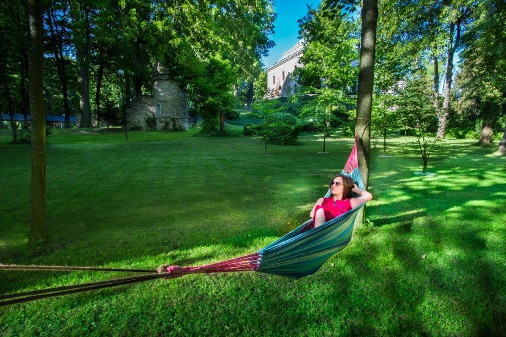 Hammock a Manor House Spa Parkban