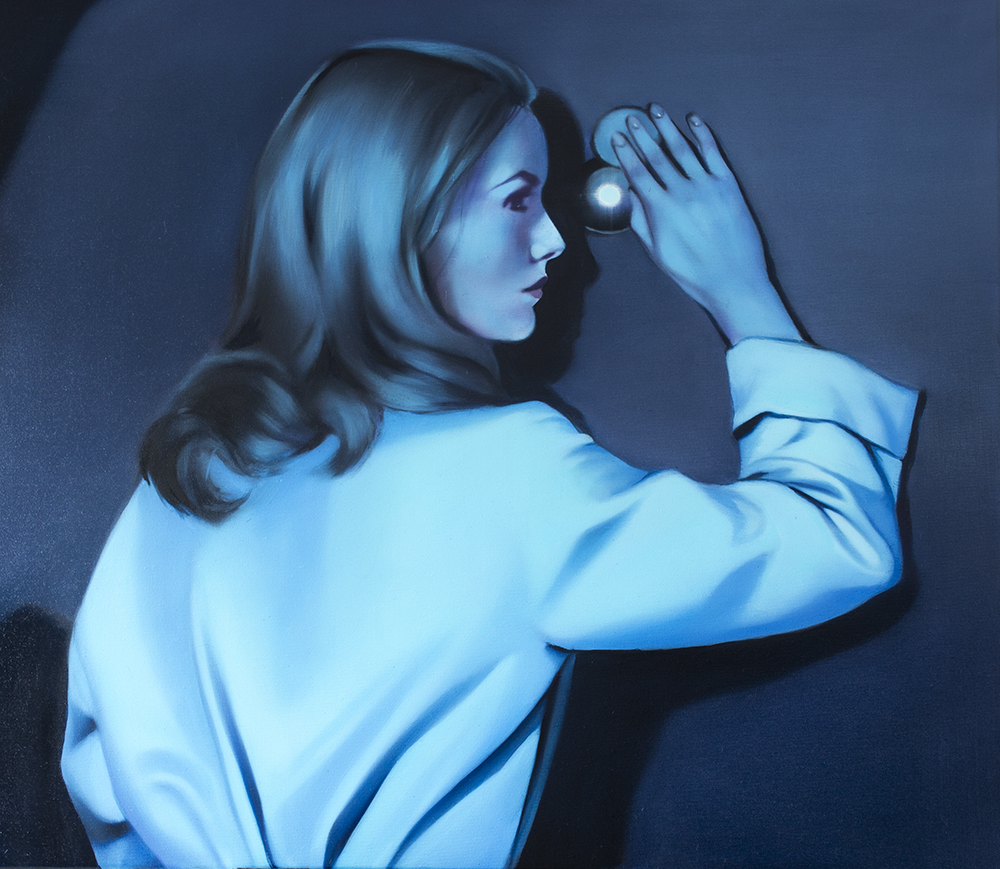 Patrycja Pietka Let The Mystery Be 2024 Olaj vászon 70 X 80 Cm Small