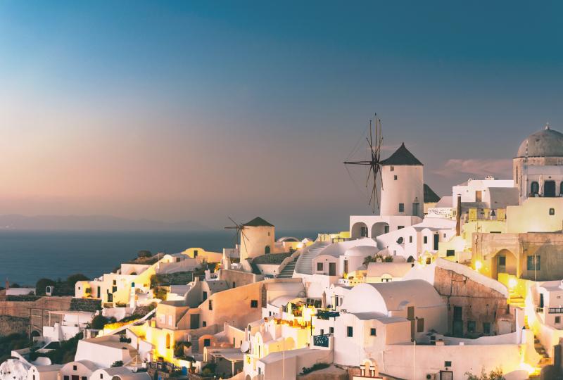 Santorini G&ouml;r&ouml;gorsz&aacute;g