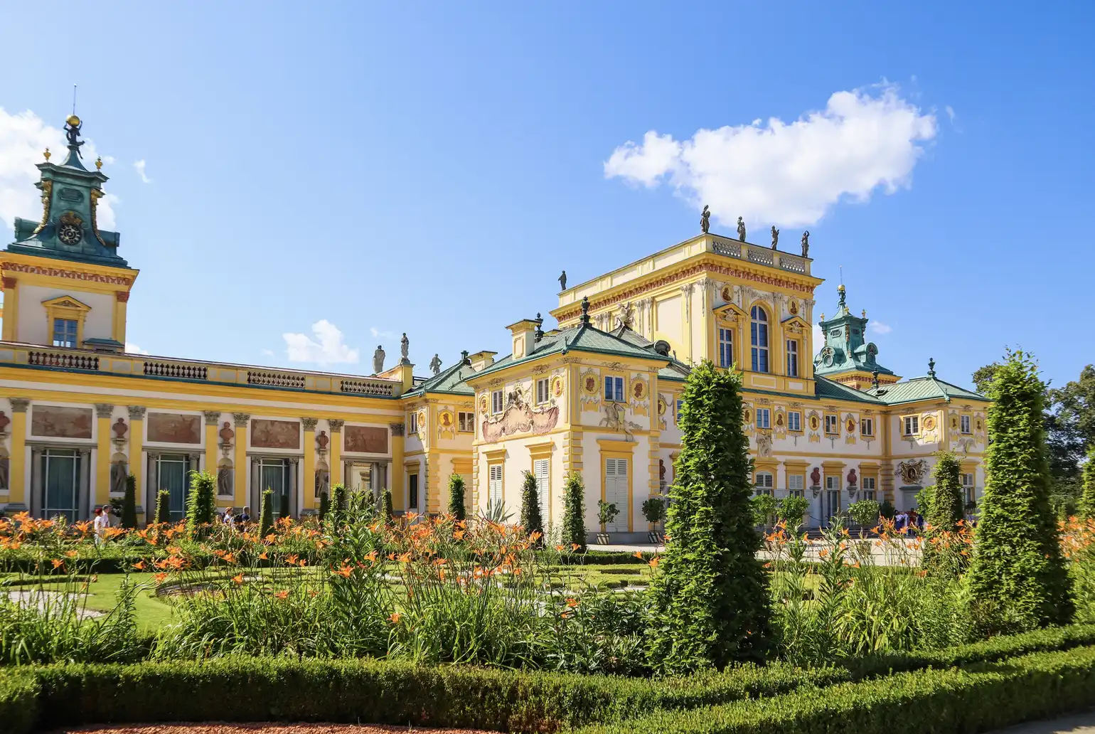 Varsó Wilanow Palac Aranygyöngy ingatlanok