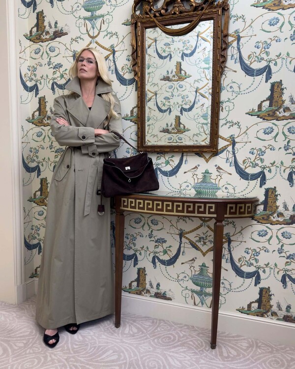 Balenciaga kampány Claudia Schifferrel