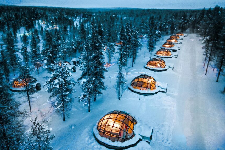 Nyaralás Off the Grid Lappföld