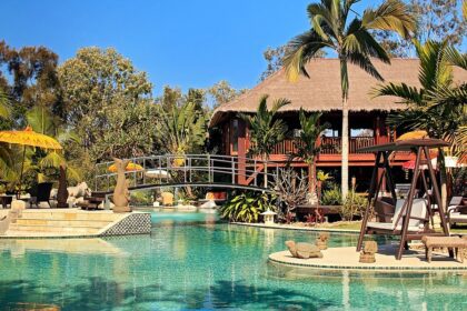 Makepeace Island A luxus szív alakú szigete a Noosa folyón