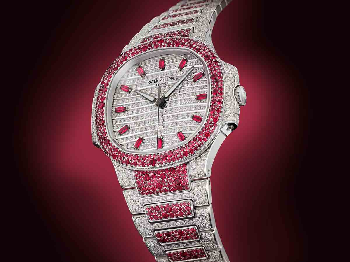 Patek Philippe Nautilus Haute Joaillerie Gyémánt Ikon