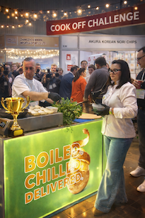 Małgorzata Figarska Manor House Spa Főz a Gastro Targach Smakki-n