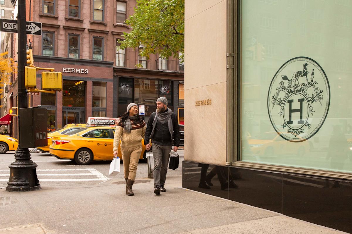New York-i Hermes üzlet