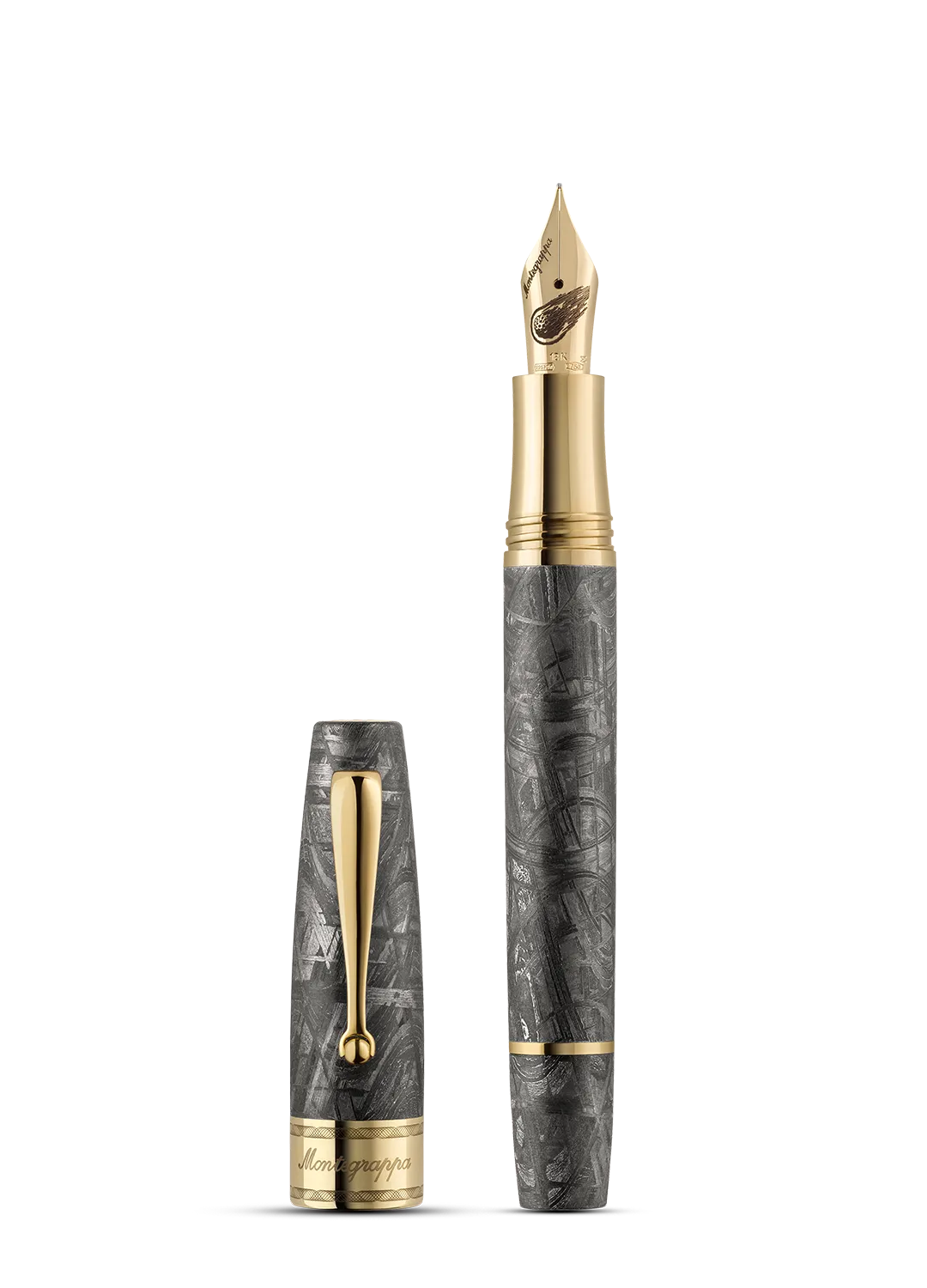 Montegrappa Muonionalusta Meteorit Töltőtoll