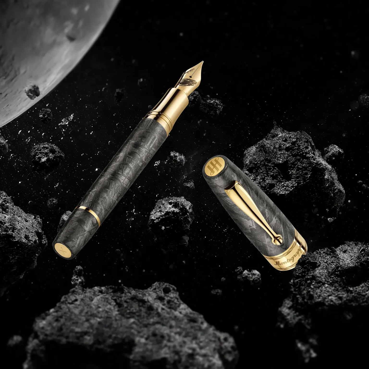 Montegrappa Muonionalusta Meteorit Töltőtoll1